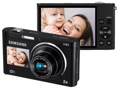 Samsung DV300 16.1MP LCD 3" - Zoom Óptico 5x / Filma em HD /